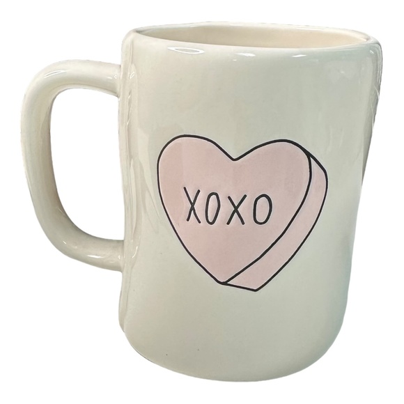 Rae Dunn "CANDY HEARTS" Hearts Coffee Mug - Picture 2 of 2